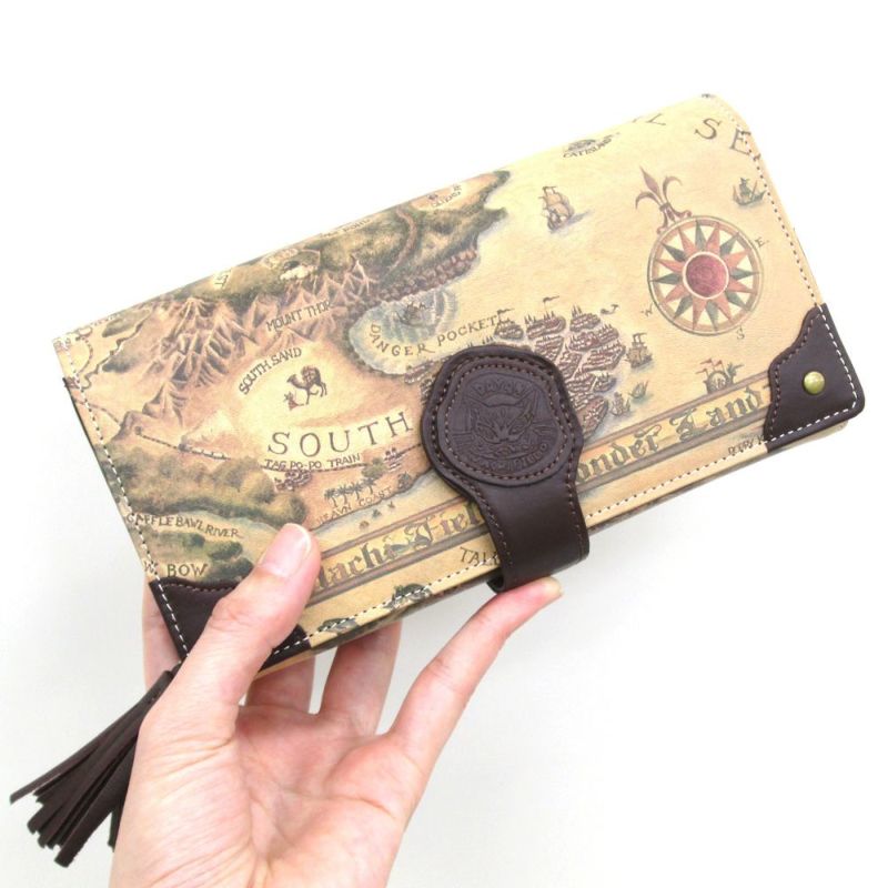 古地図カード財布#3