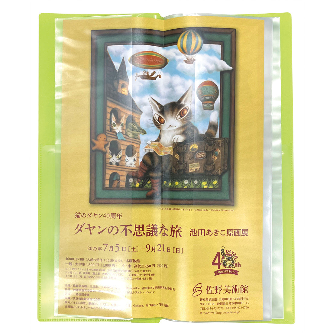 【予約】細っファイル キミドリ