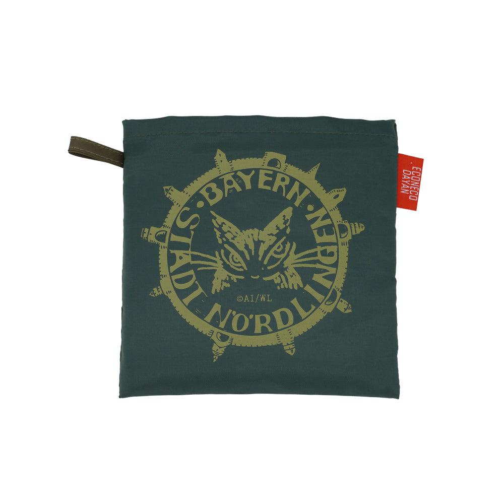 エコネコバッグ クレイ・深緑