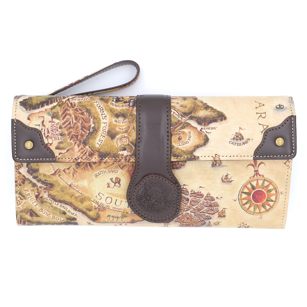 古地図長財布#2