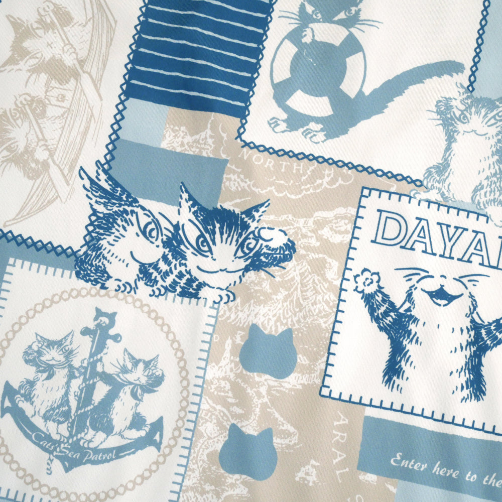 クールブランケットL マリンルック