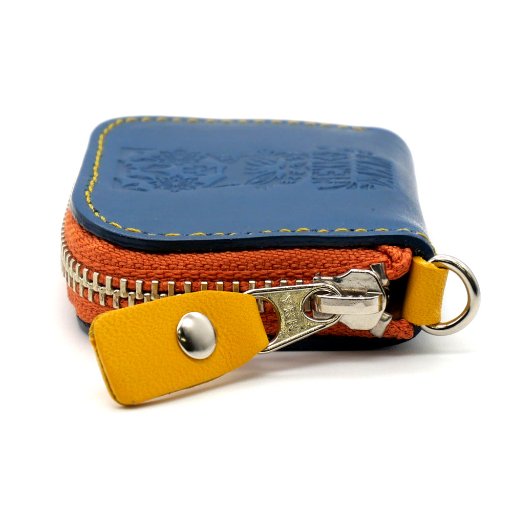 メヒココインケース 青