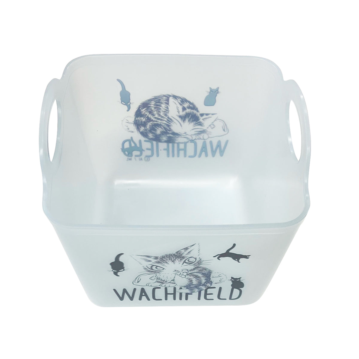 ミニソフトバスケット 青い街