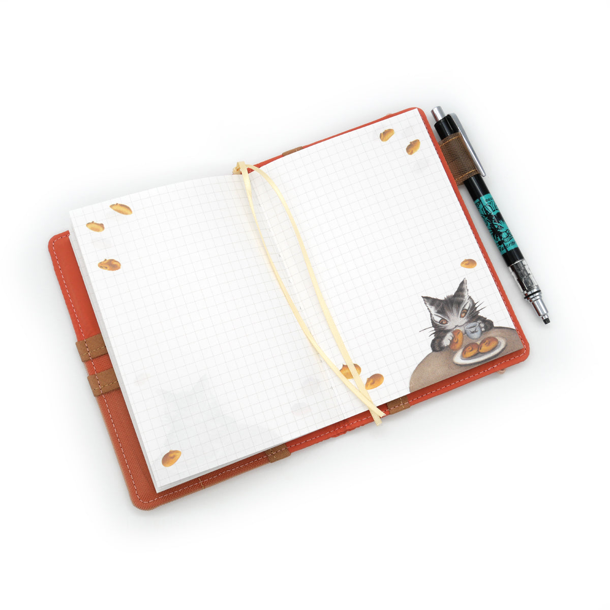 A6手帳カバー 旅するBABY