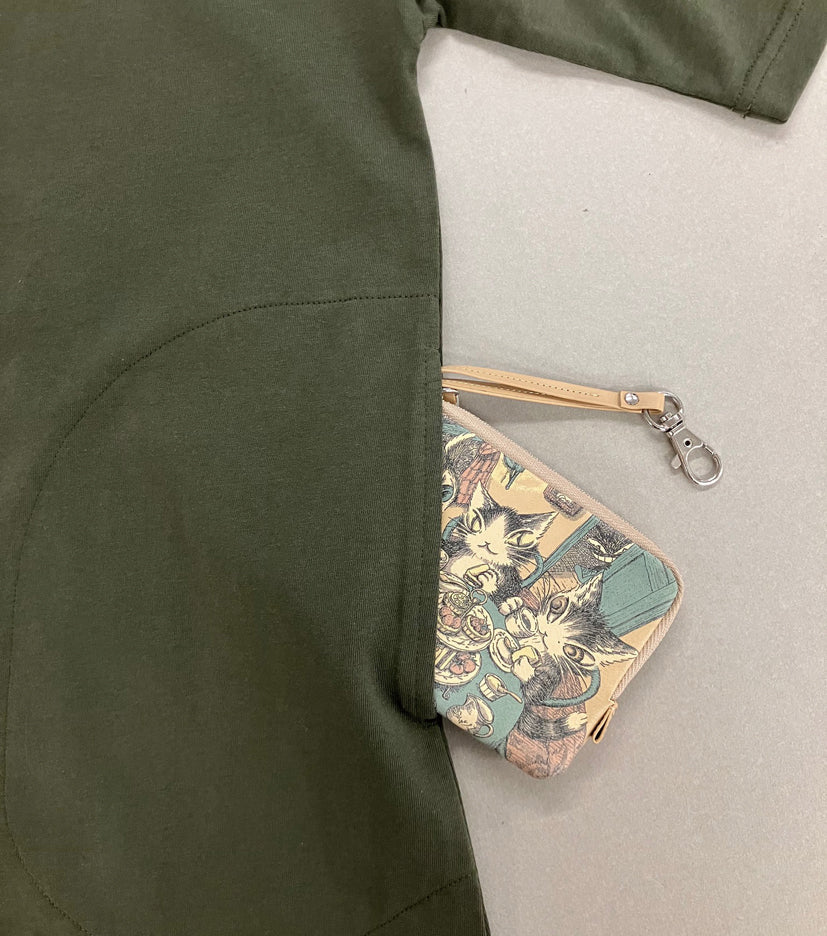 ルーズフィットワンピ F おしゃれは