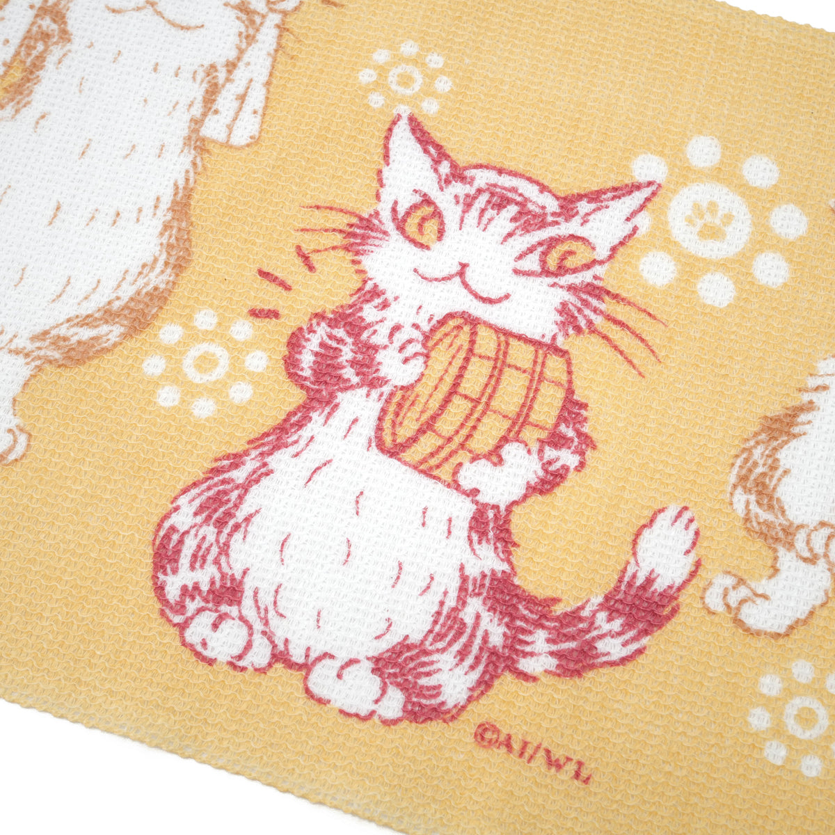 ボディタオル おんせん・黄