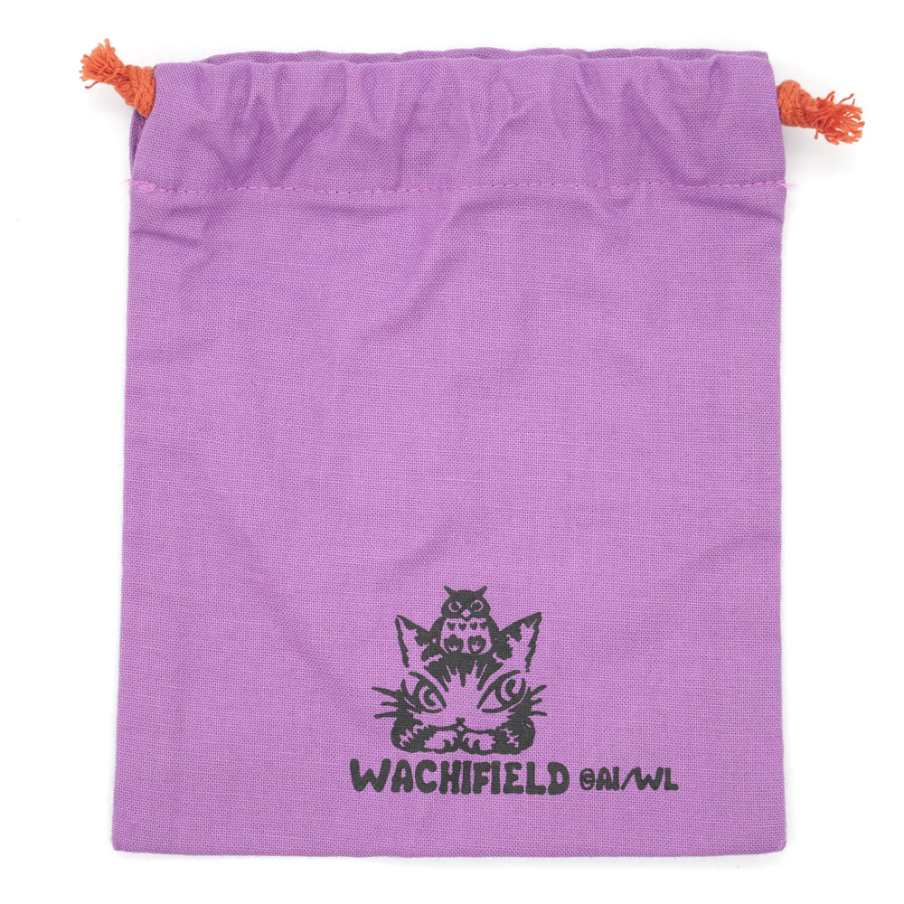 【予約】いつでも招運巾着 ダヤン・紫