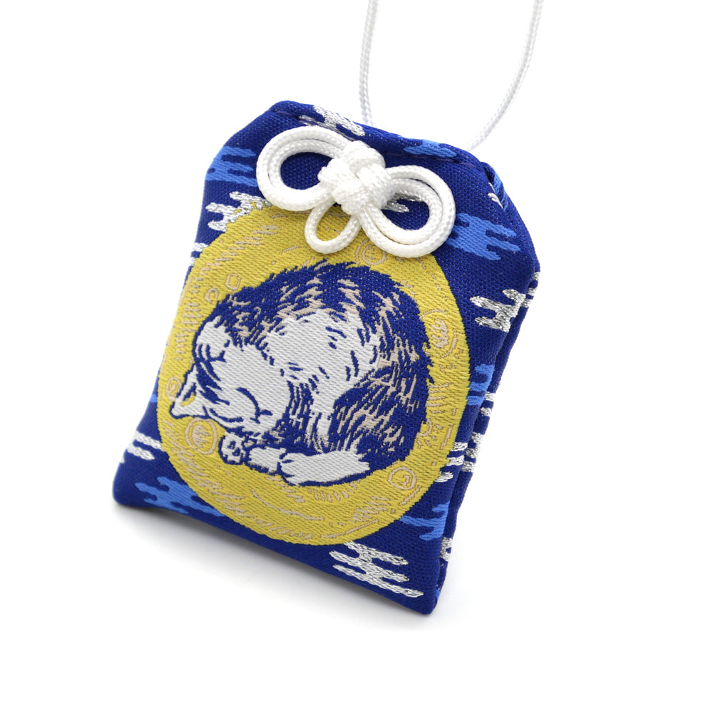 【予約】お守り 月猫・群青