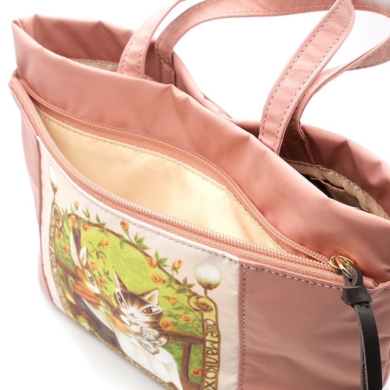 ミニバッグ　バラのお茶会