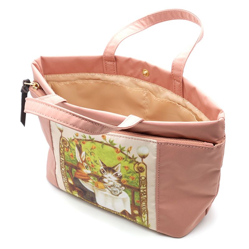 ミニバッグ　バラのお茶会