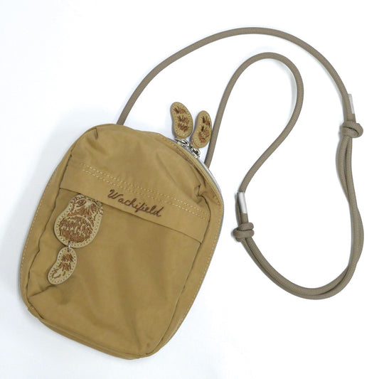 ぷらぷらミニショルダー ベージュ