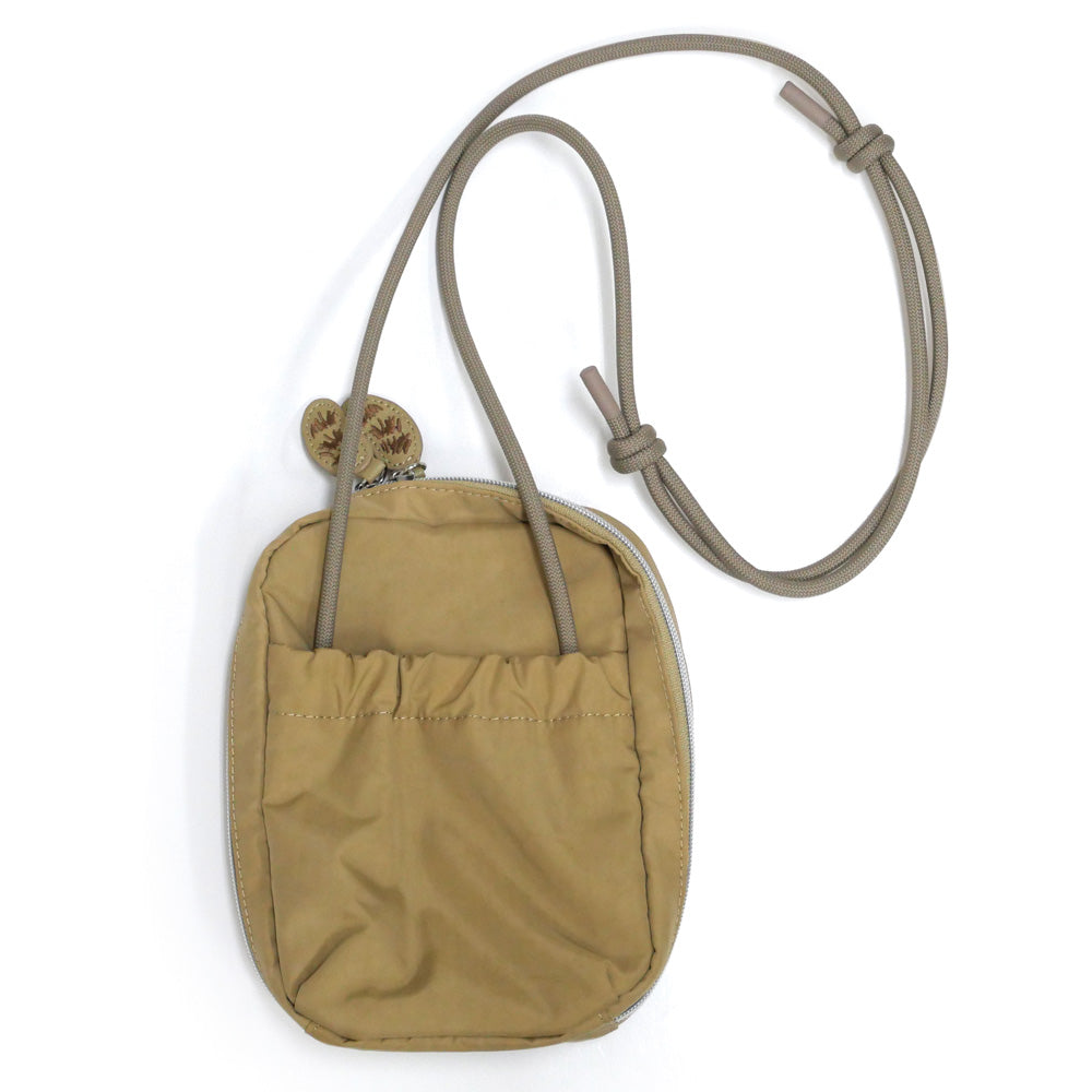 ぷらぷらミニショルダー ベージュ