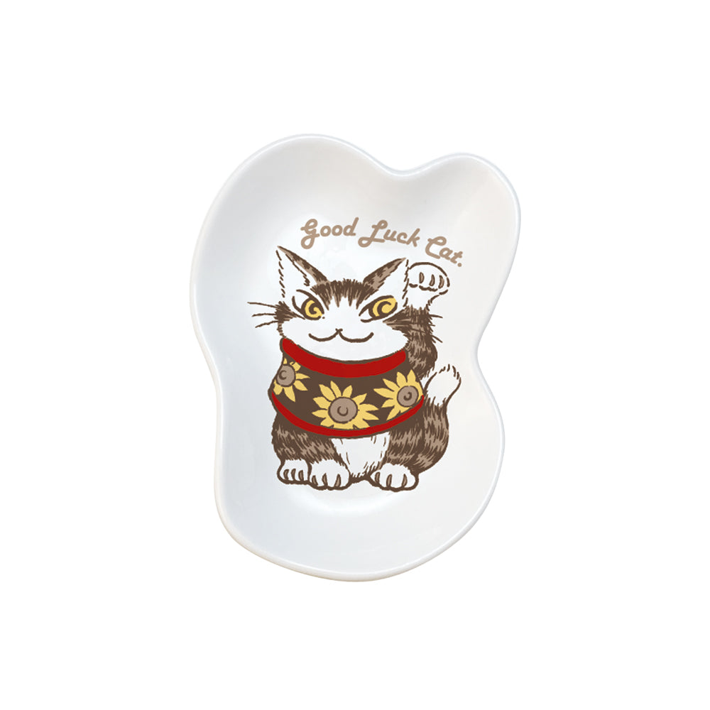 【予約】猫小皿セット うんのいいねこ