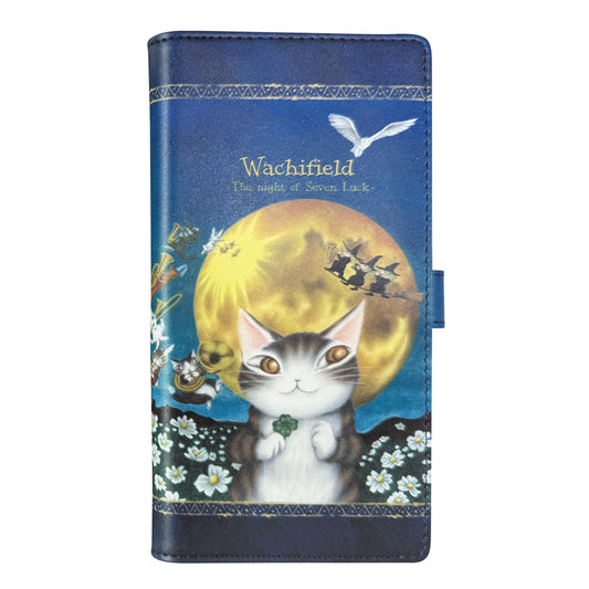 【予約】手帳型スマホケース　７つのつきの夜