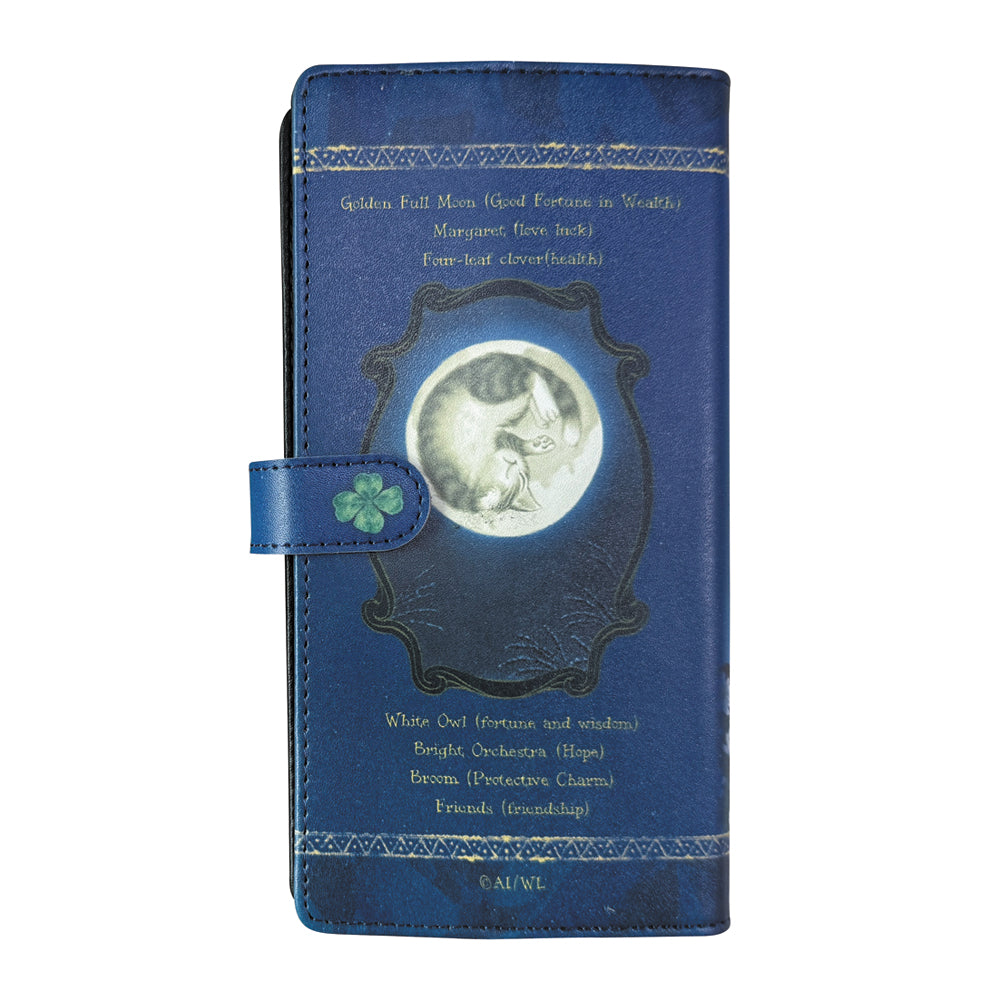 【予約】手帳型スマホケース　７つのつきの夜