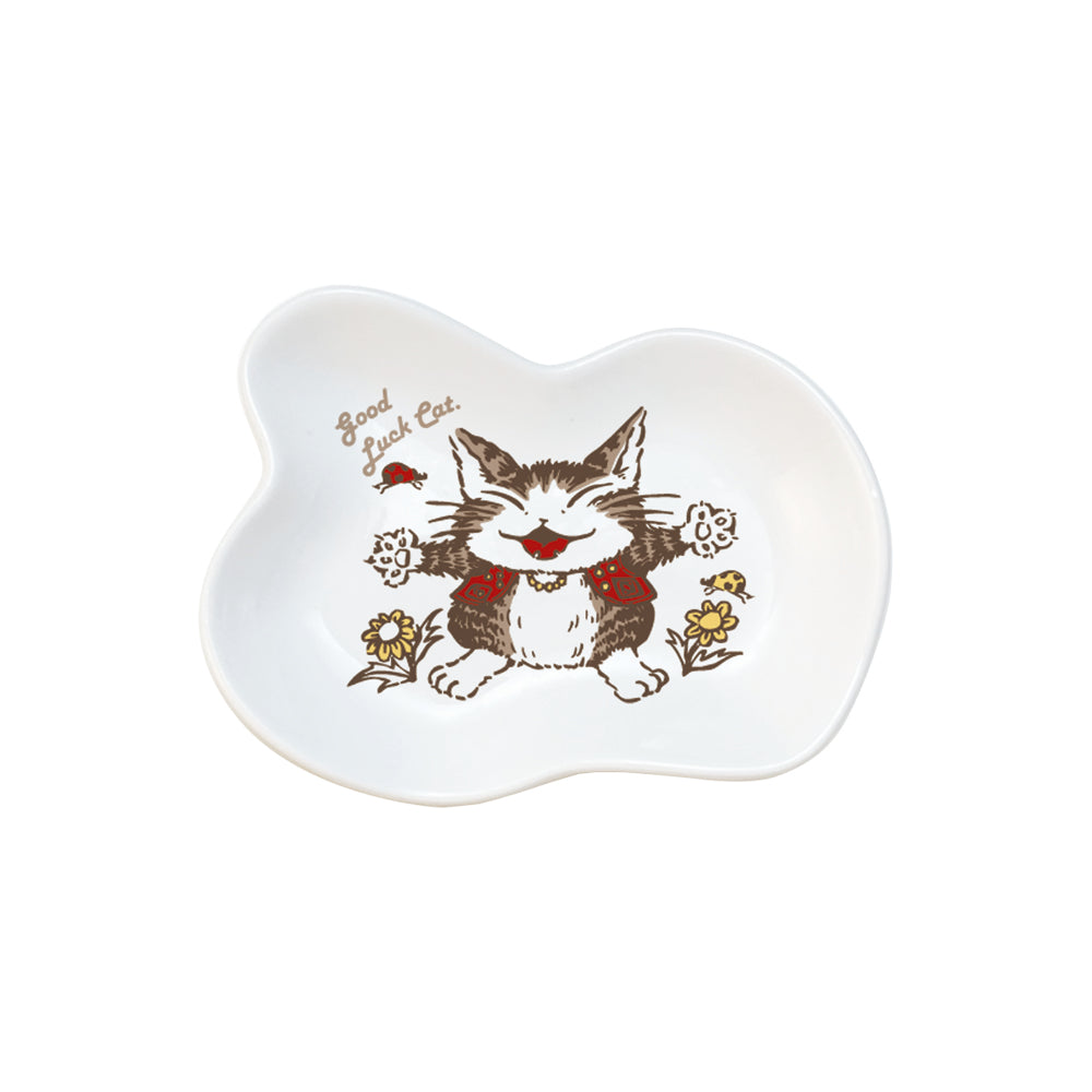 【予約】猫小皿セット うんのいいねこ