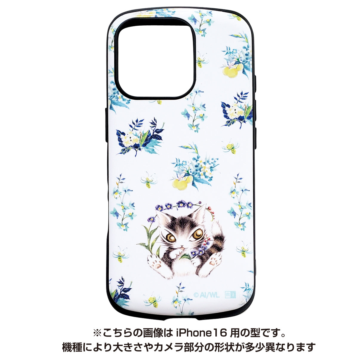 猫のダヤン　スマホケース朝露の森　iP16Pro