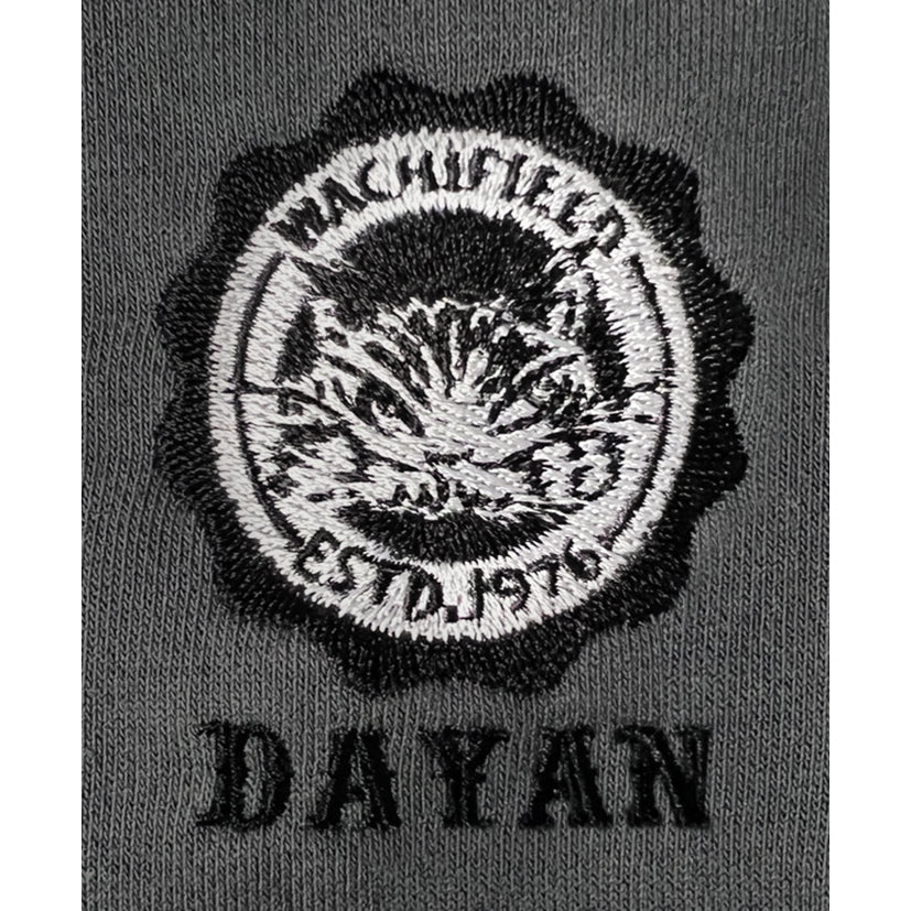 【予約】異素材カットソー　Ｆ　マーク　黒ＣＫ