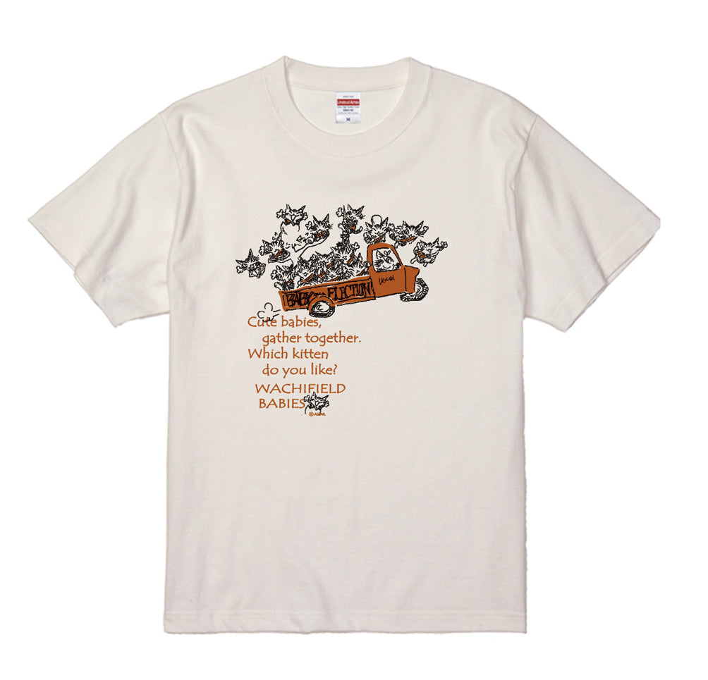 【予約】プレーンＴ Ｌ  BABIES  VW