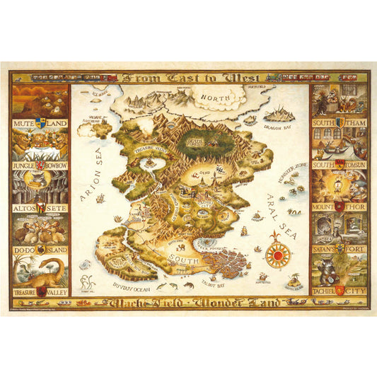 コンパクト1000 わちふぃーるどの地図