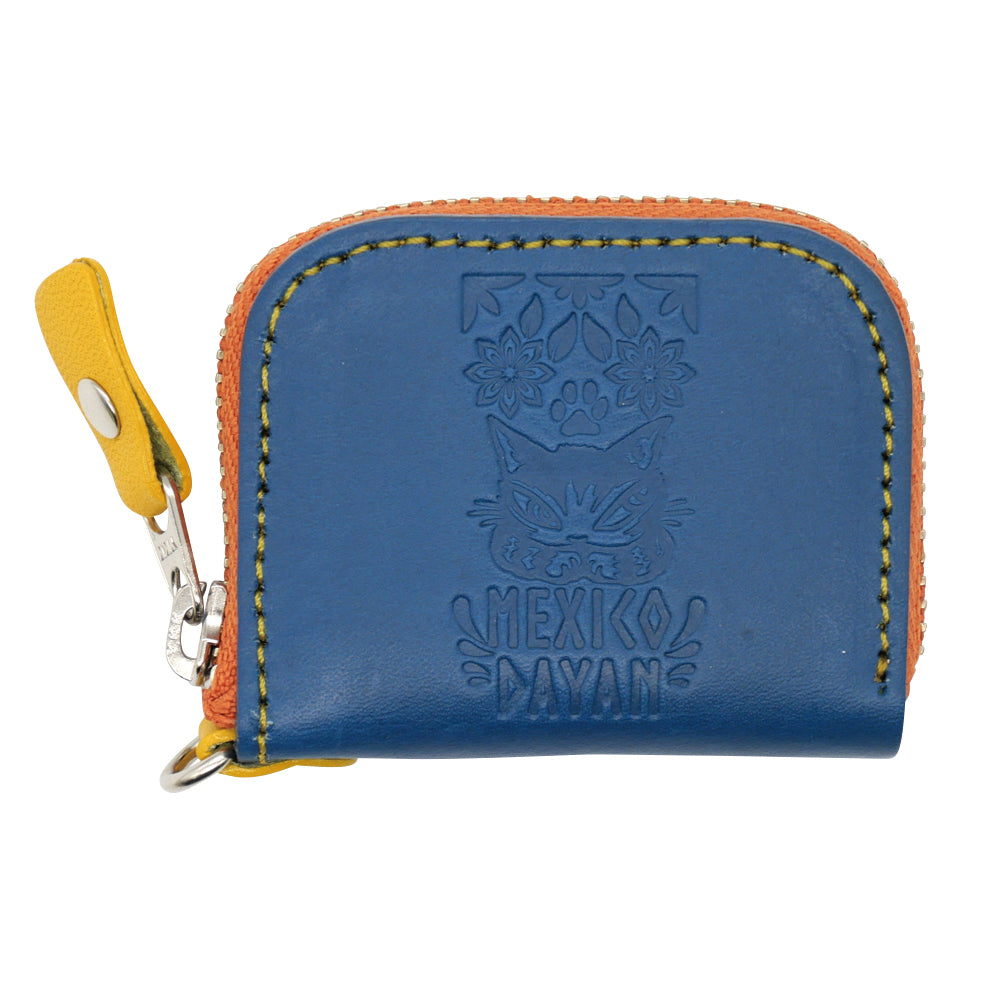 メヒココインケース　青