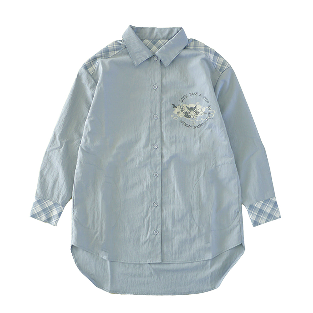 【予約】ポケ付オーバーシャツ　F　 冒険録　B