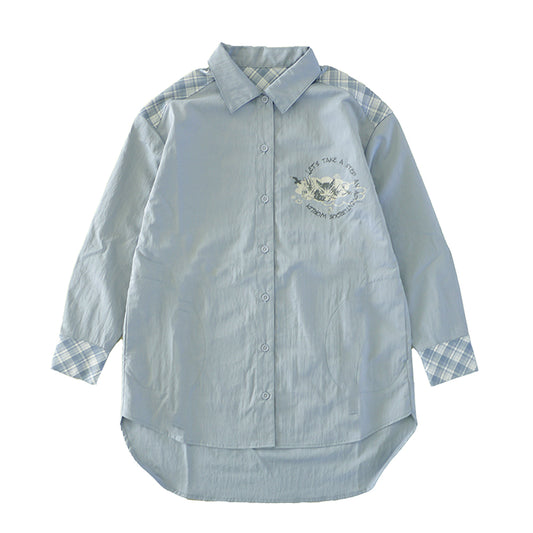 【予約】ポケ付オーバーシャツ　M　冒険録　B