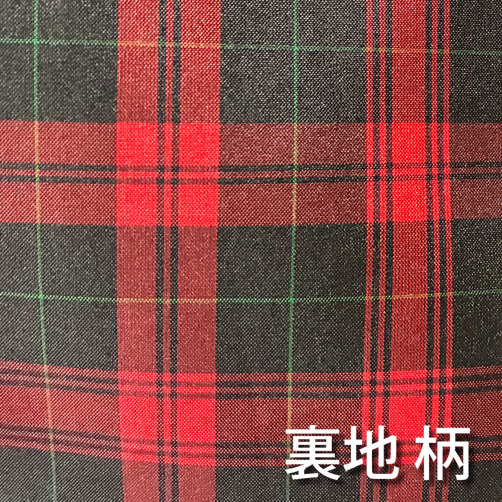 【予約】ロンドン柄のチェスターコート　F　黒