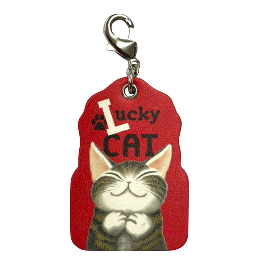 【予約】ファスナー引手 うんのいいねこ