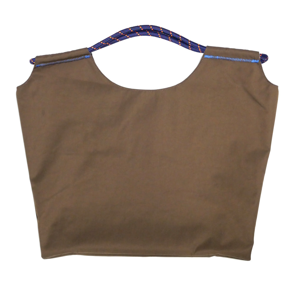 【予約】刺繍トート 旅するBABY・茶