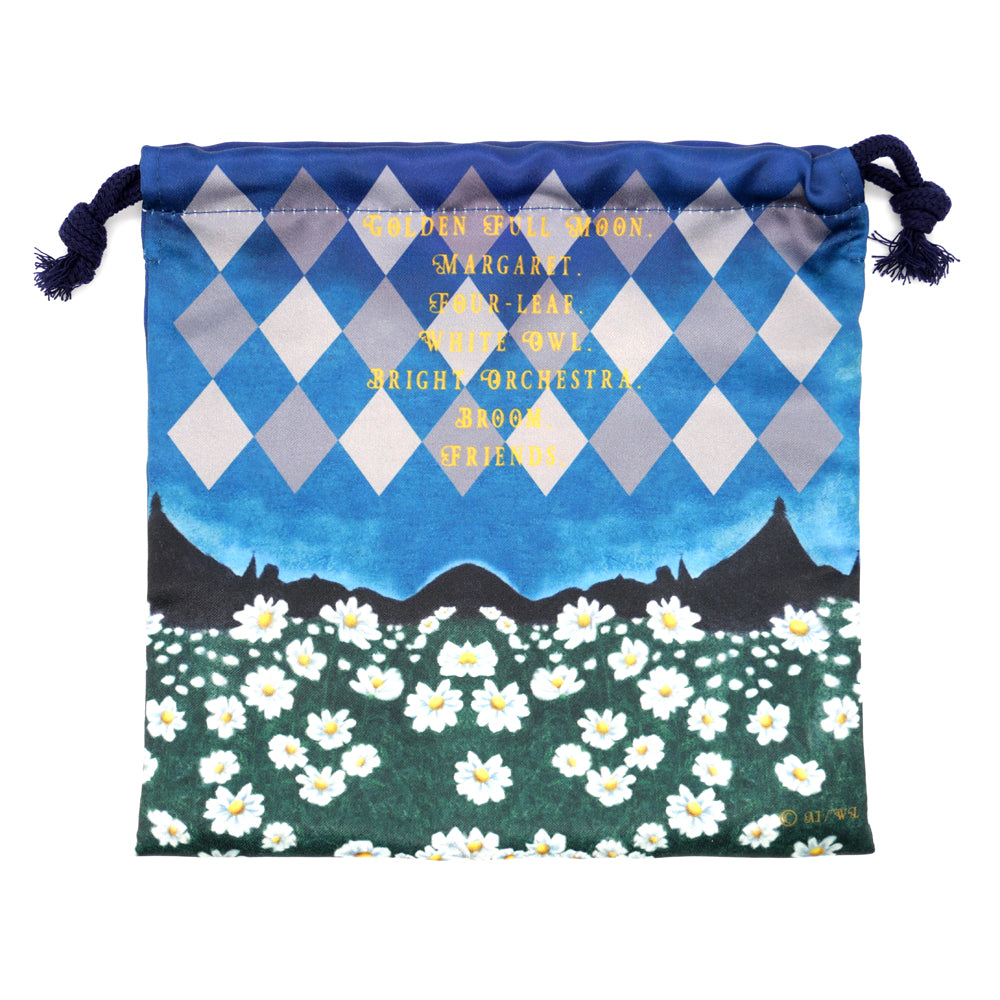 【予約】アート巾着 7つのつきの夜