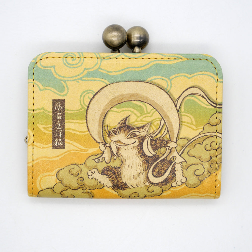 【予約】風神雷神がま口福小銭