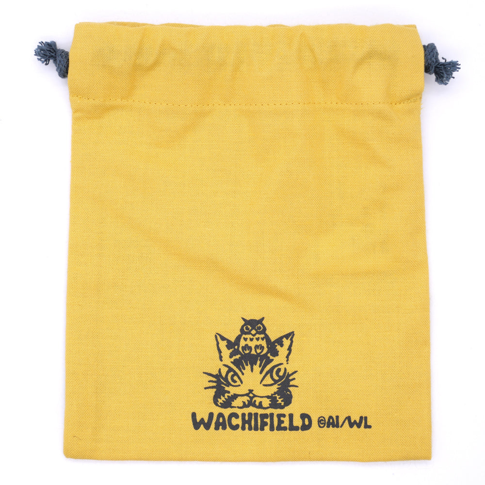 【予約】いつでも招運巾着 ダヤン・黄