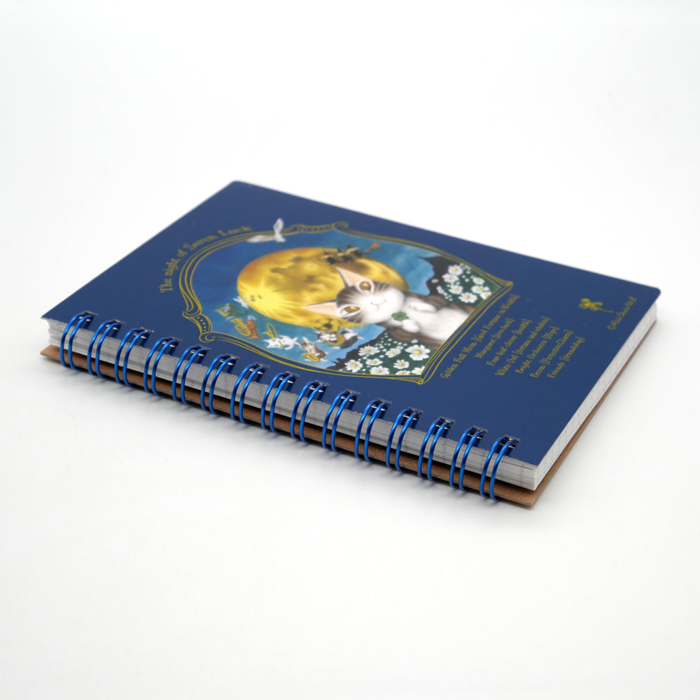 【予約】ミニリングノート ７つのつきの夜