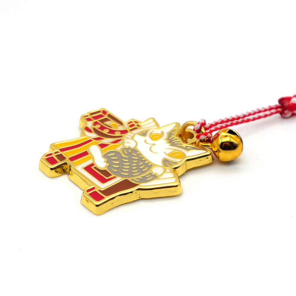 【予約】干支午ダヤン根付 赤