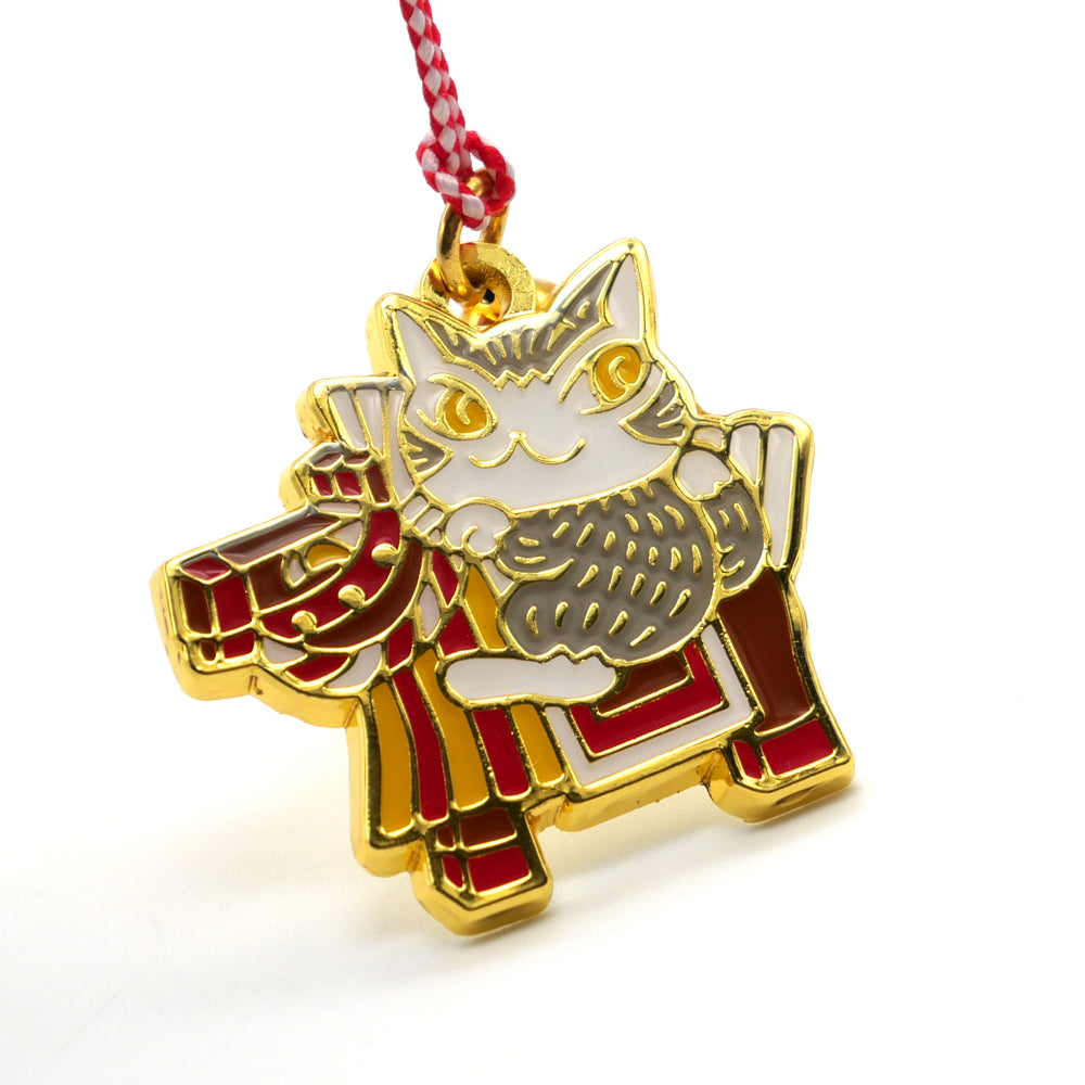 【予約】干支午ダヤン根付 赤