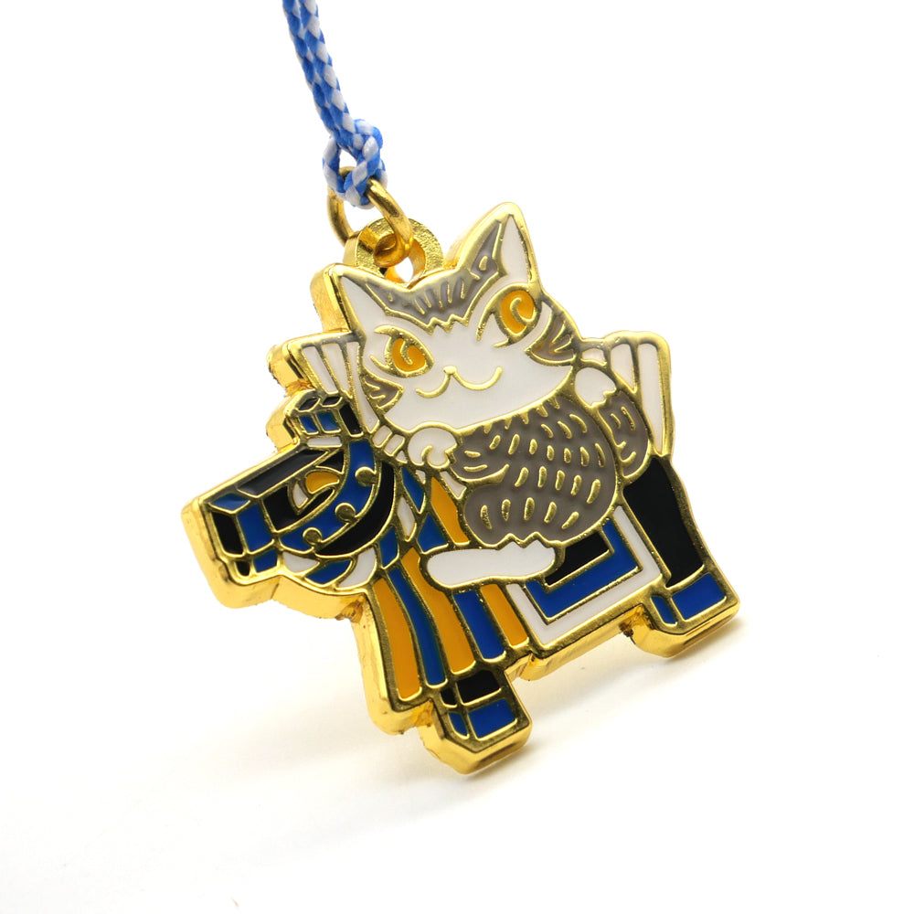 【予約】干支午ダヤン根付 青