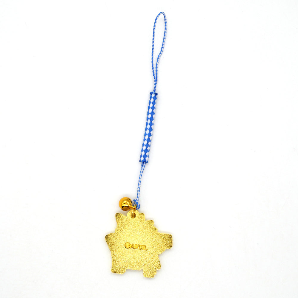 【予約】干支午ダヤン根付 青