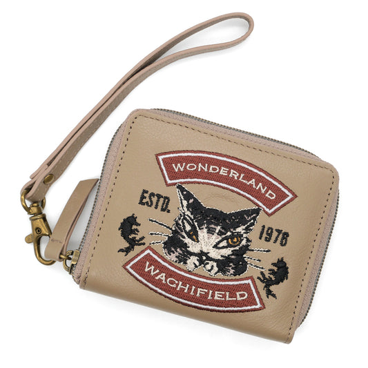 【予約】レザー刺繍ミニパース