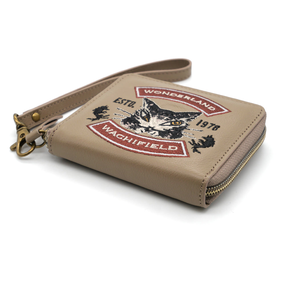 【予約】レザー刺繍ミニパース