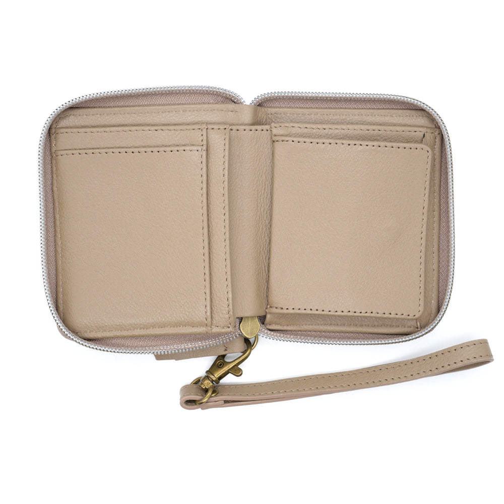 【予約】レザー刺繍ミニパース