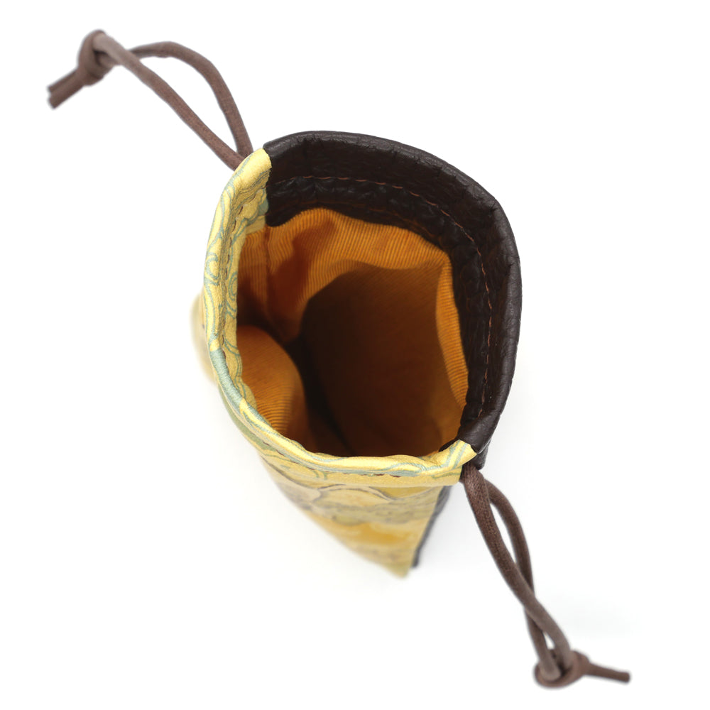 【予約】風神雷神福革巾着