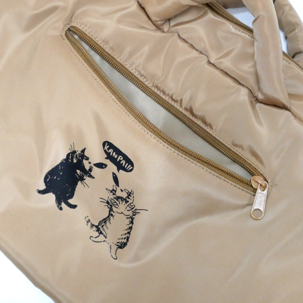 ダンス猫顔出しキャリーバッグ