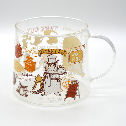 【予約】耐熱ガラスコップ　カフェ