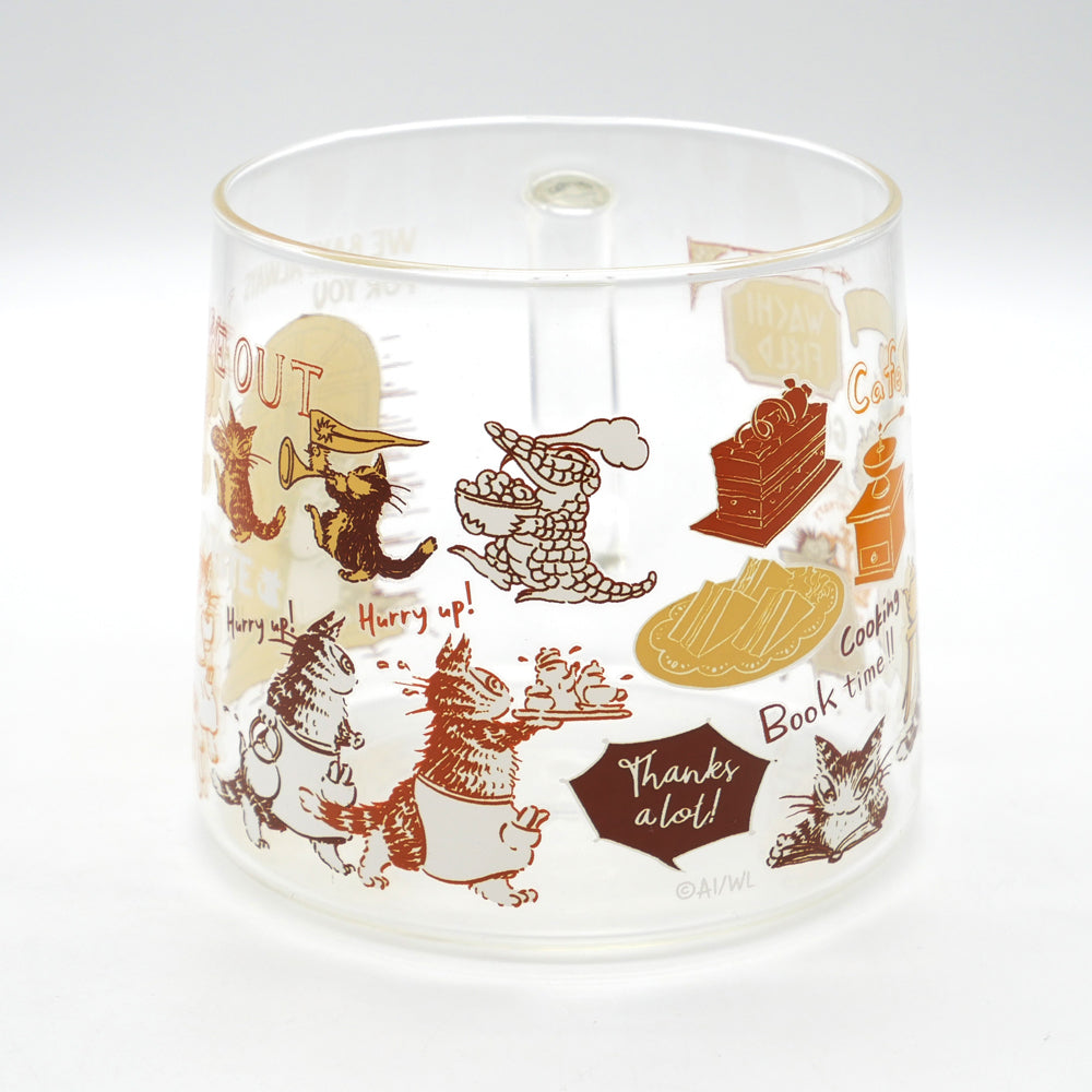 【予約】耐熱ガラスコップ　カフェ