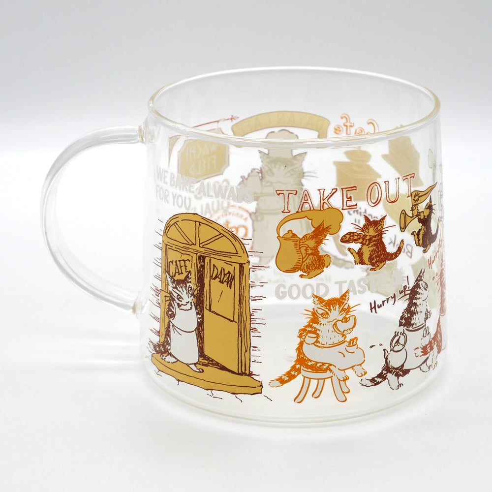 【予約】耐熱ガラスコップ　カフェ