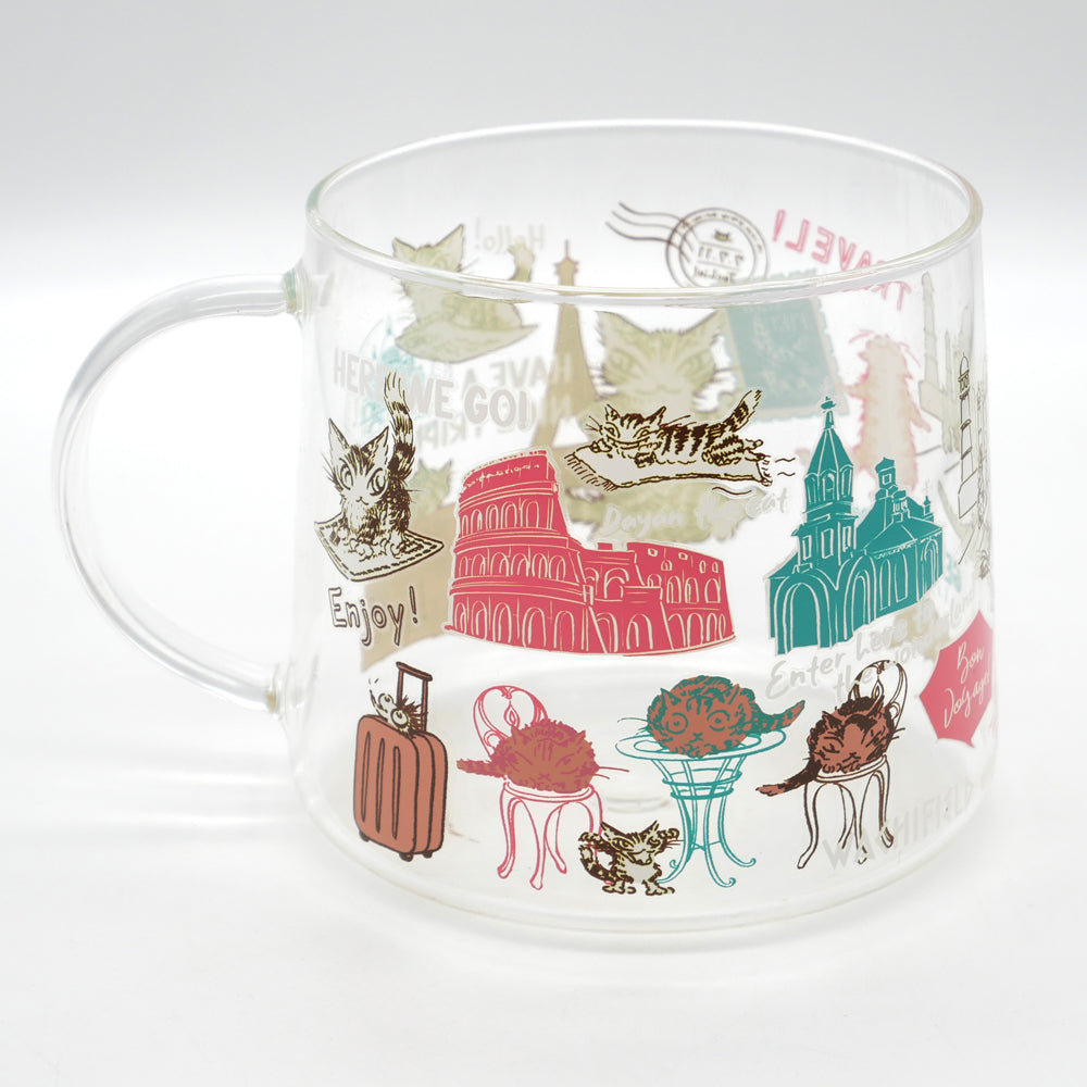 【予約】耐熱ガラスコップ　トラベル