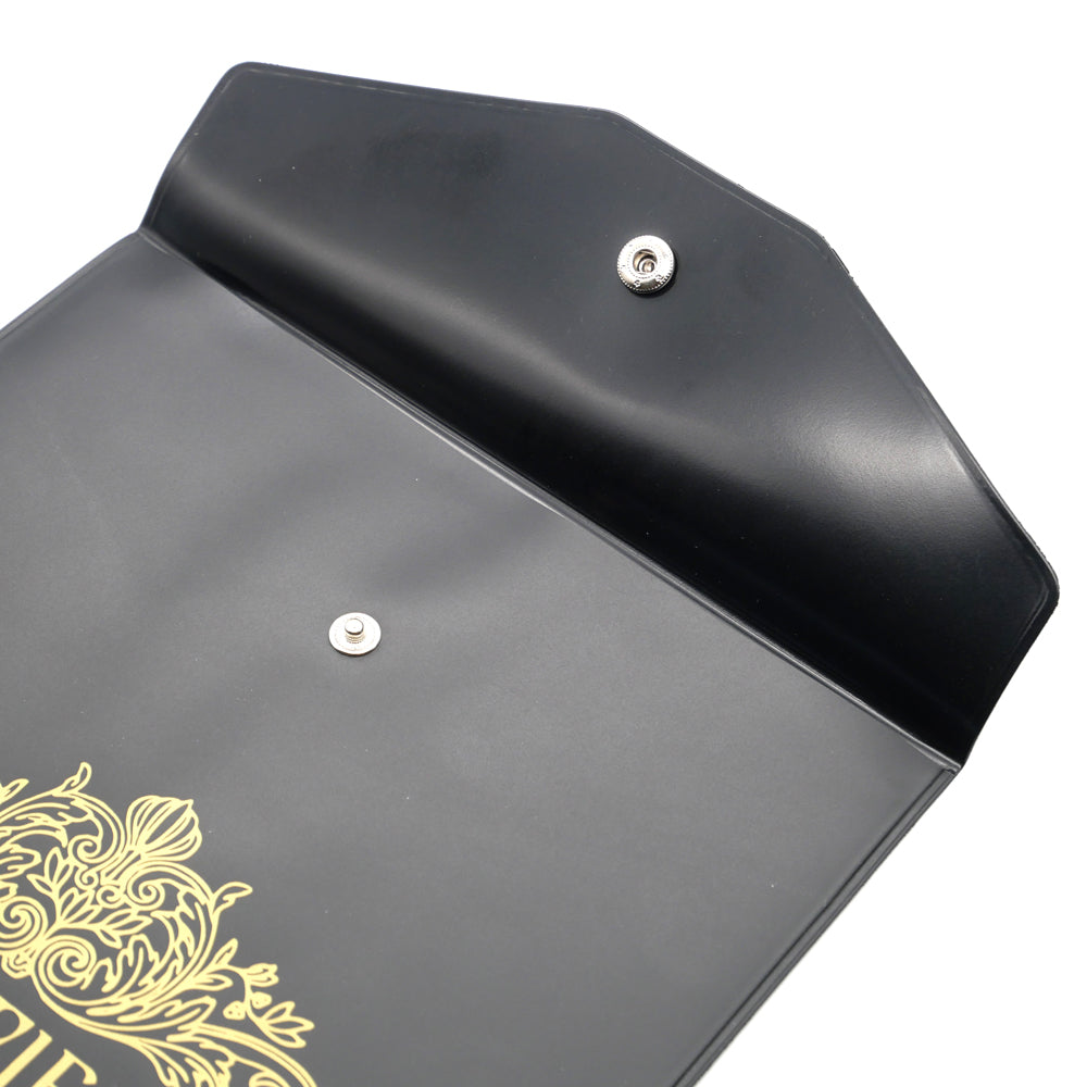 【予約】Ａ５フラットケース　王冠・黒