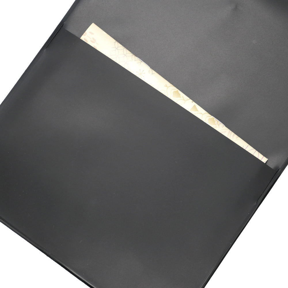 【予約】Ａ５フラットケース　王冠・黒