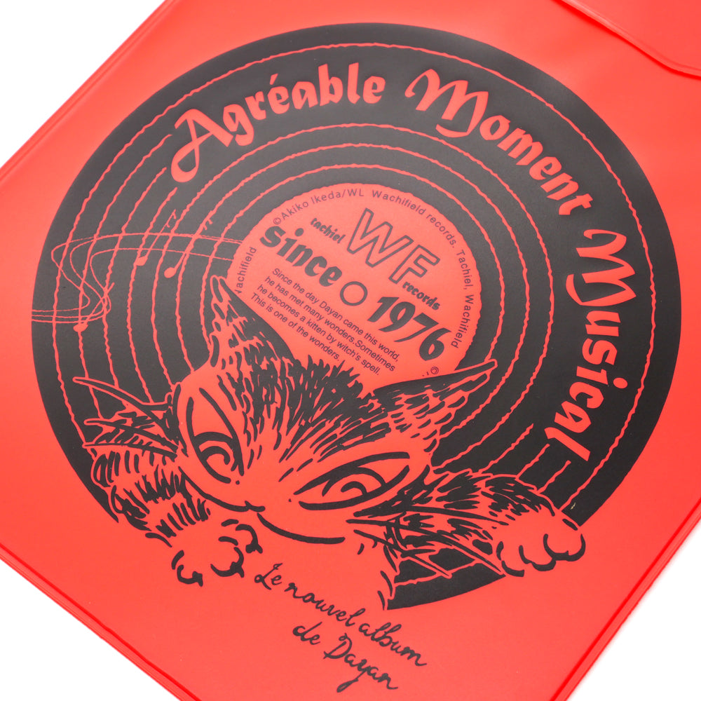 【予約】Ａ５フラットケース　レコード・赤